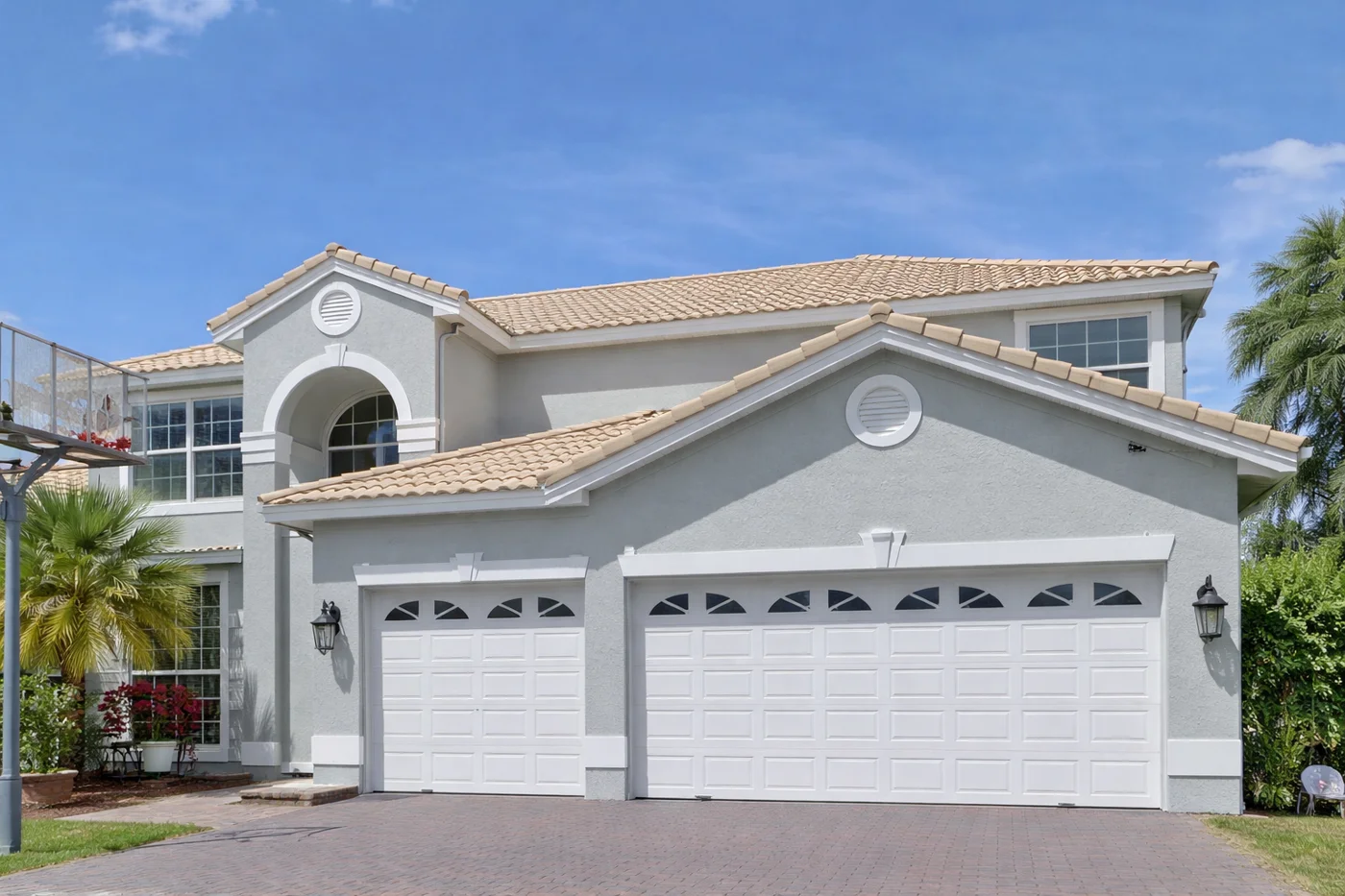 Exterior repaint after